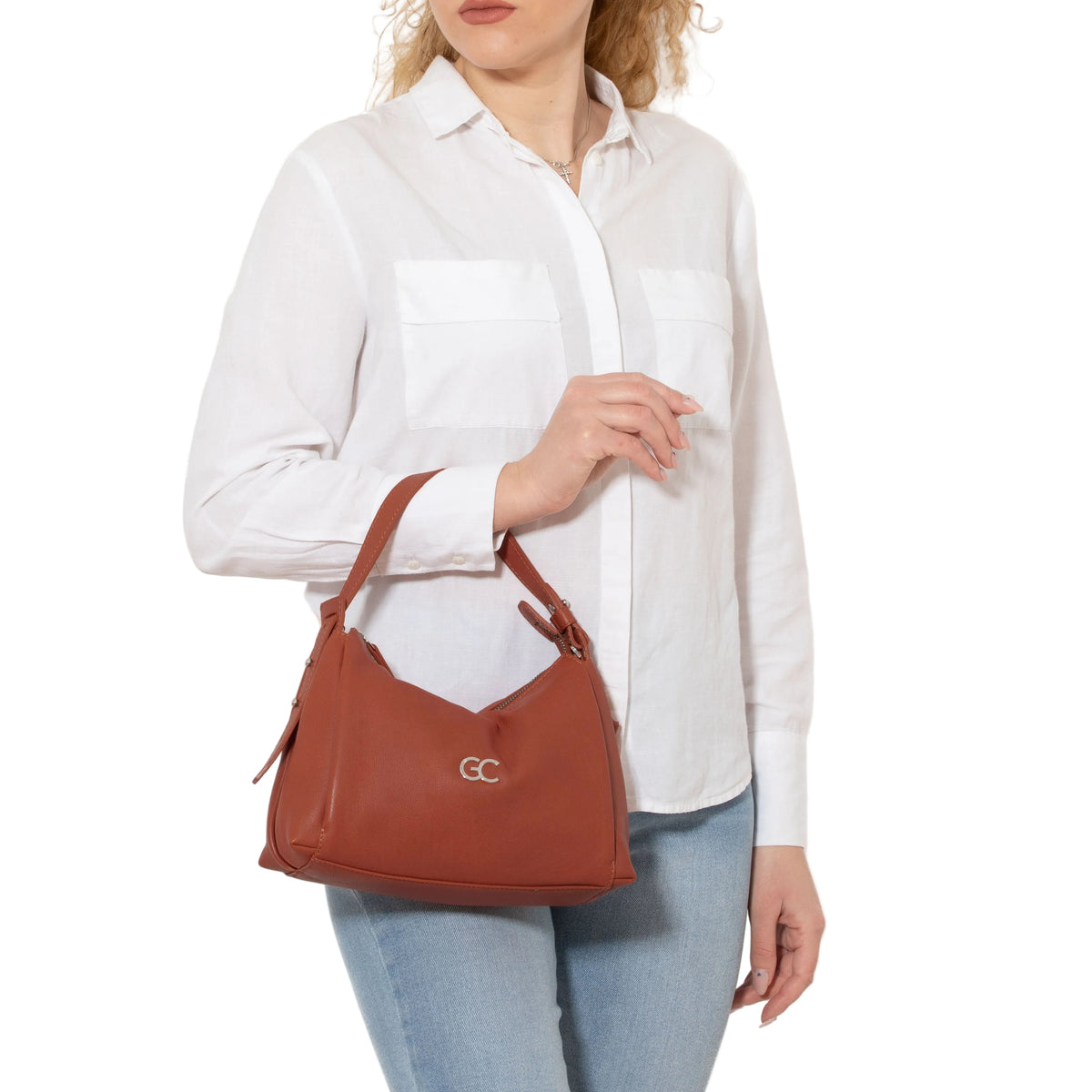Borsa a mano Sabrina Arancione
