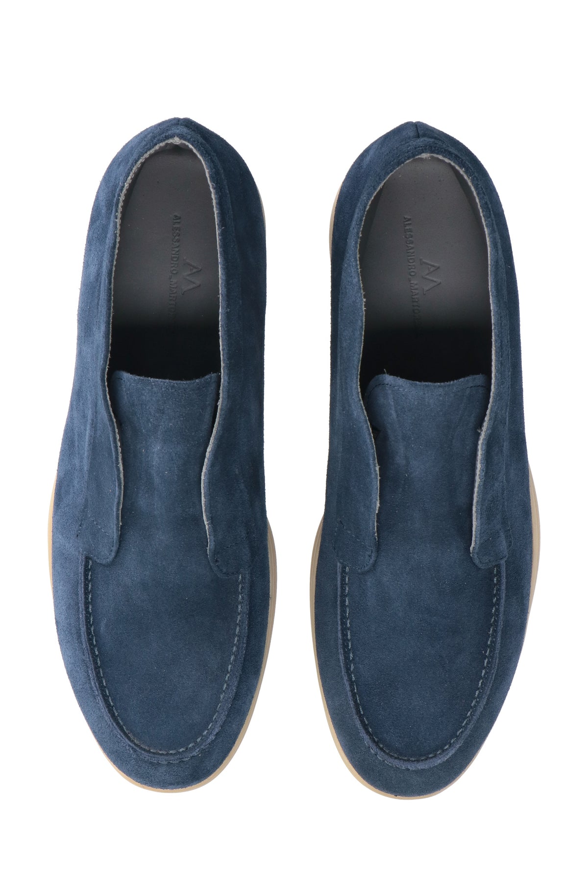 Mocassino Alto Blu