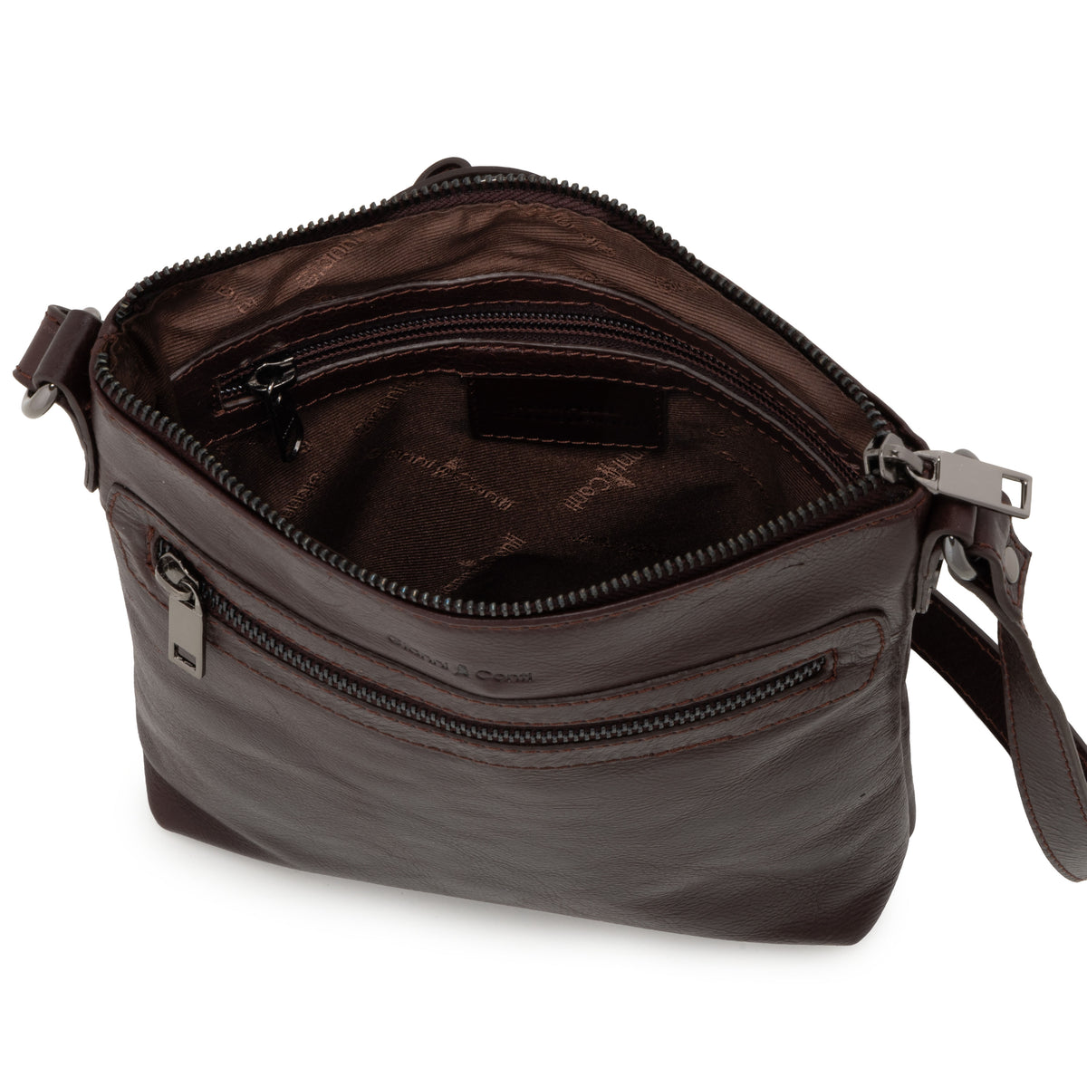 Angelo Brown Shoulder Bag