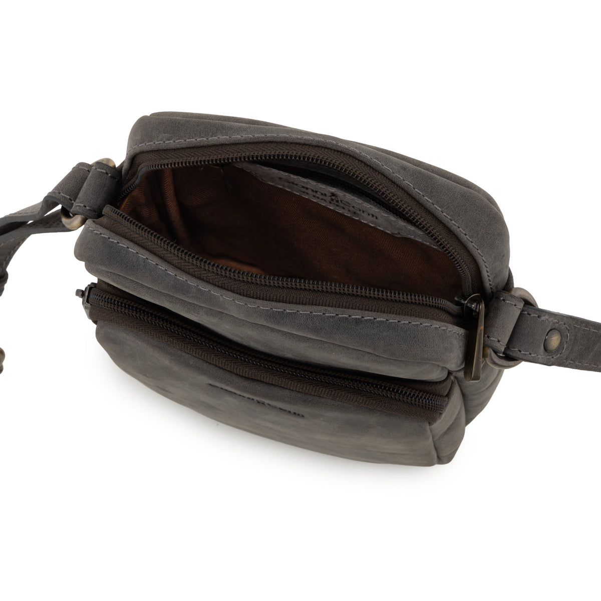 Borsa A Tracolla Lux Grigio