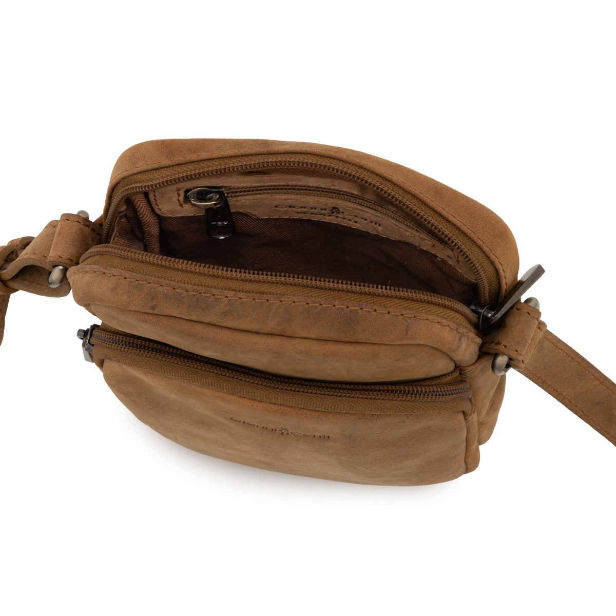 Borsa A Tracolla Lux Cognac