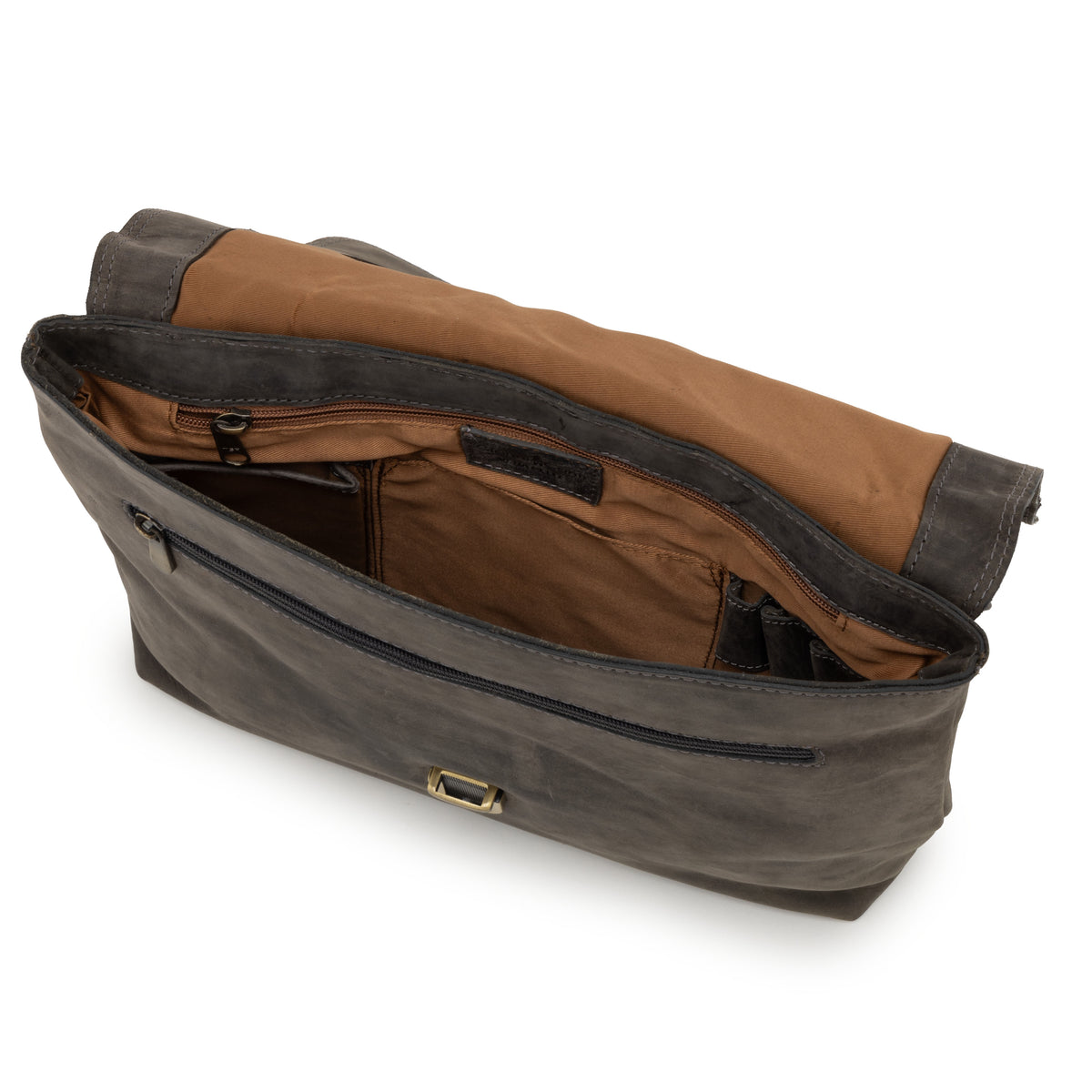 Borsa A Tracolla Vero Grigio