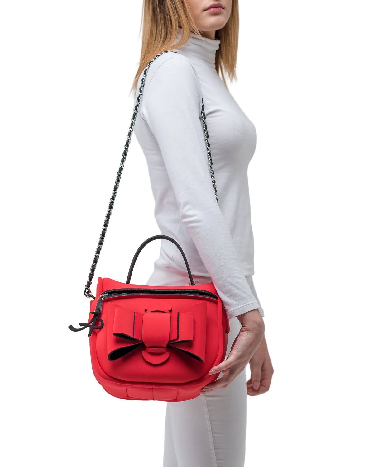 Bauletto in neoprene rosso
