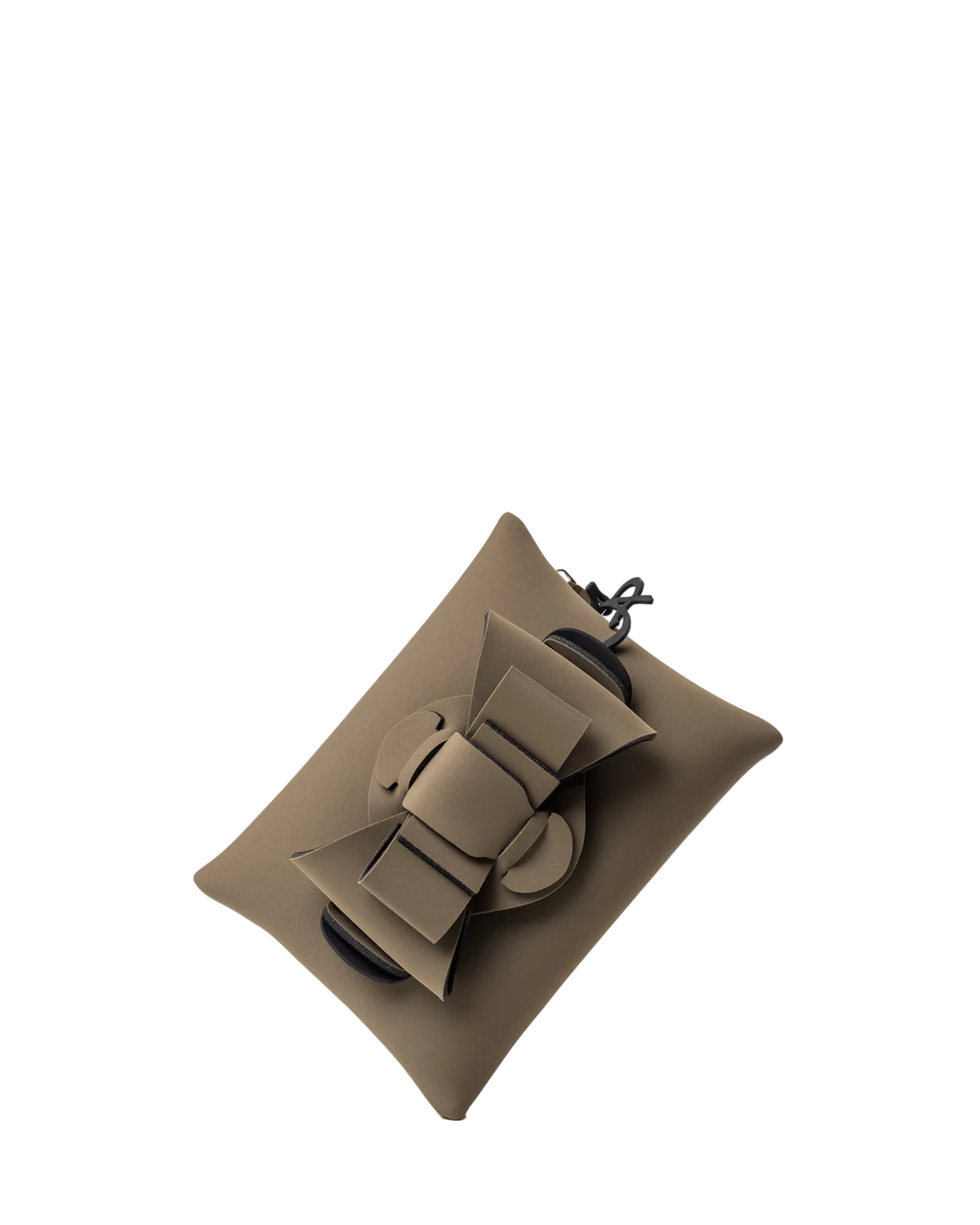 Pochette in neoprene taupe
