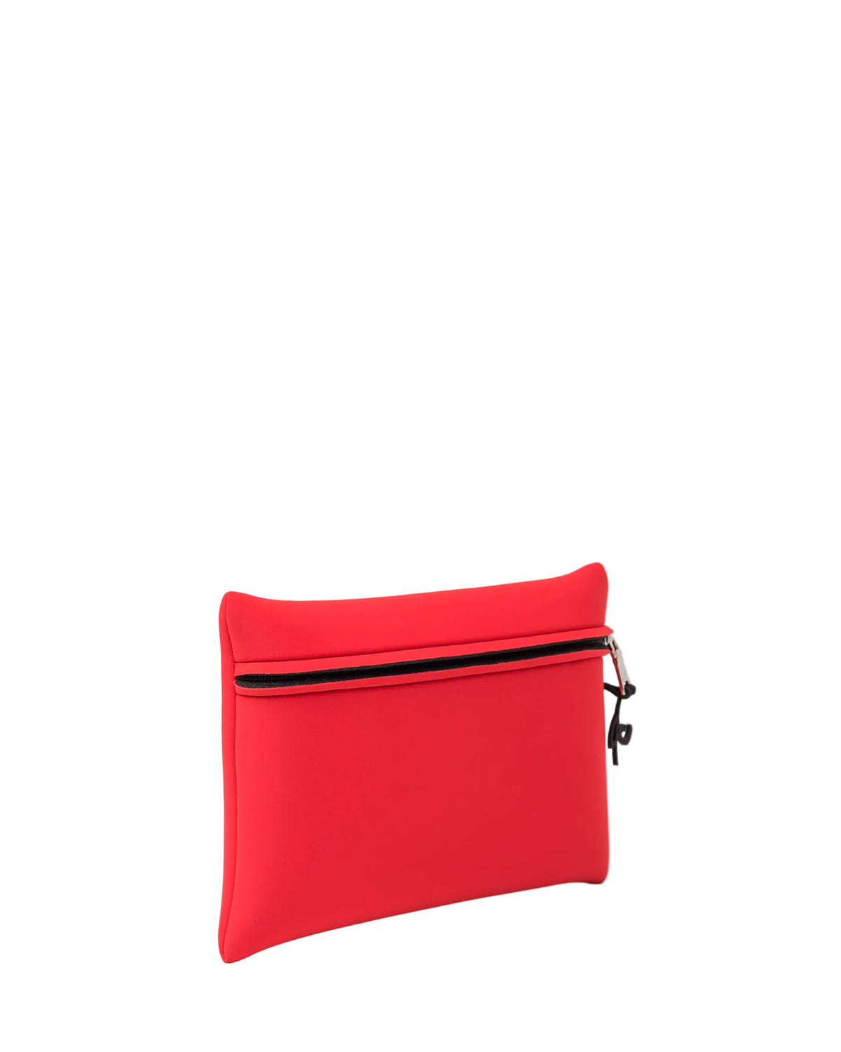Pochette in neoprene rosso