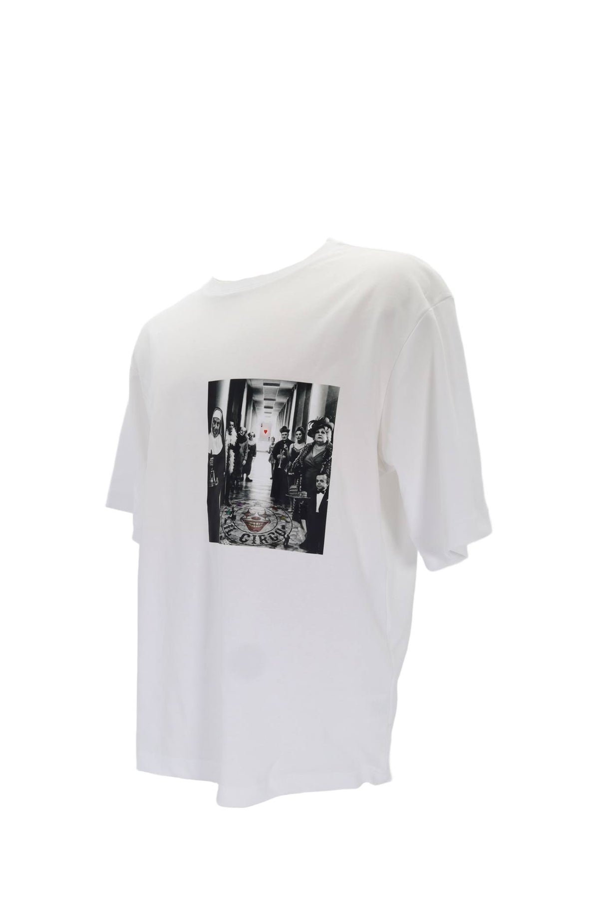T-Shirt Asso Di Cuori Bianco - IL CIRCO