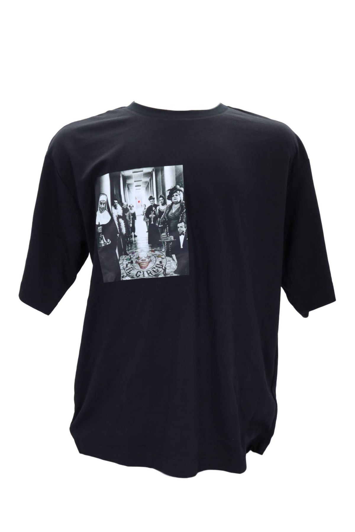 T-Shirt Asso Di Cuori Nero - IL CIRCO