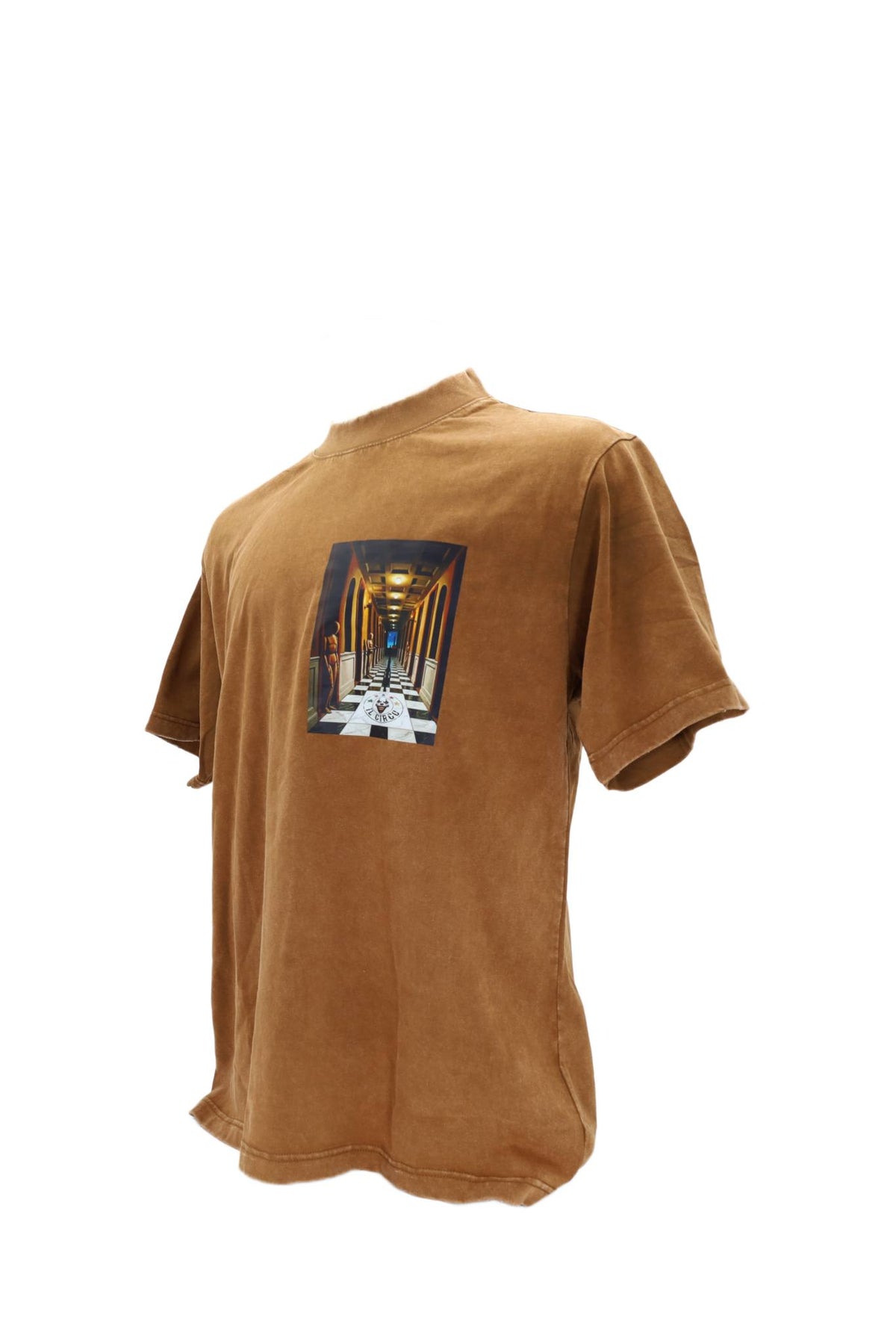 Khaki Corridor T-Shirt - THE CIRCUS