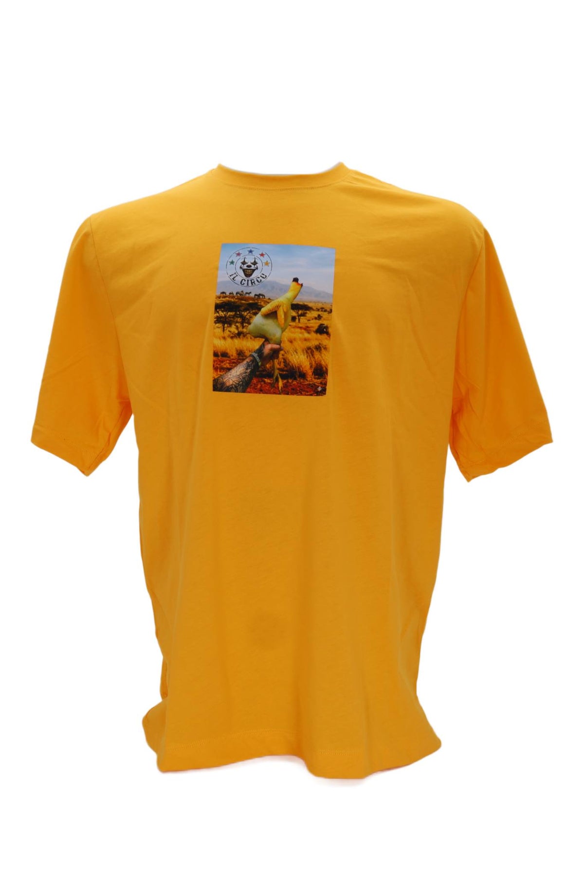 T-Shirt Pollo Liscio Arancio - IL CIRCO