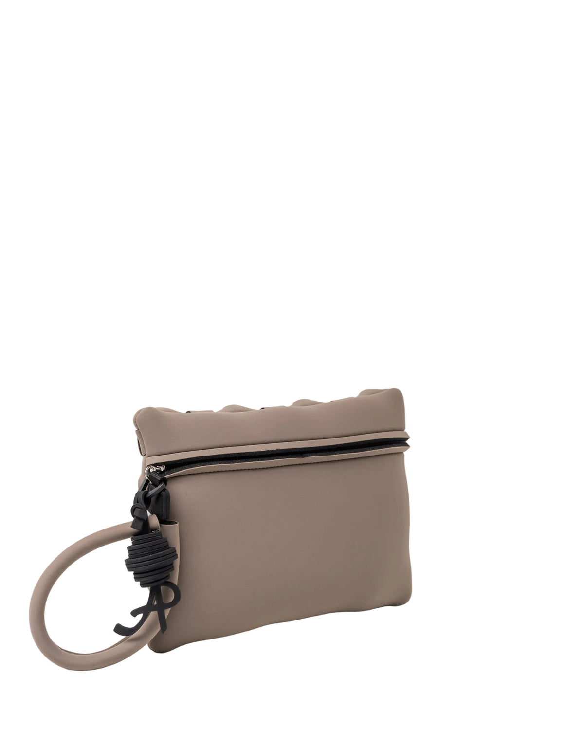 Pochette in neoprene taupe