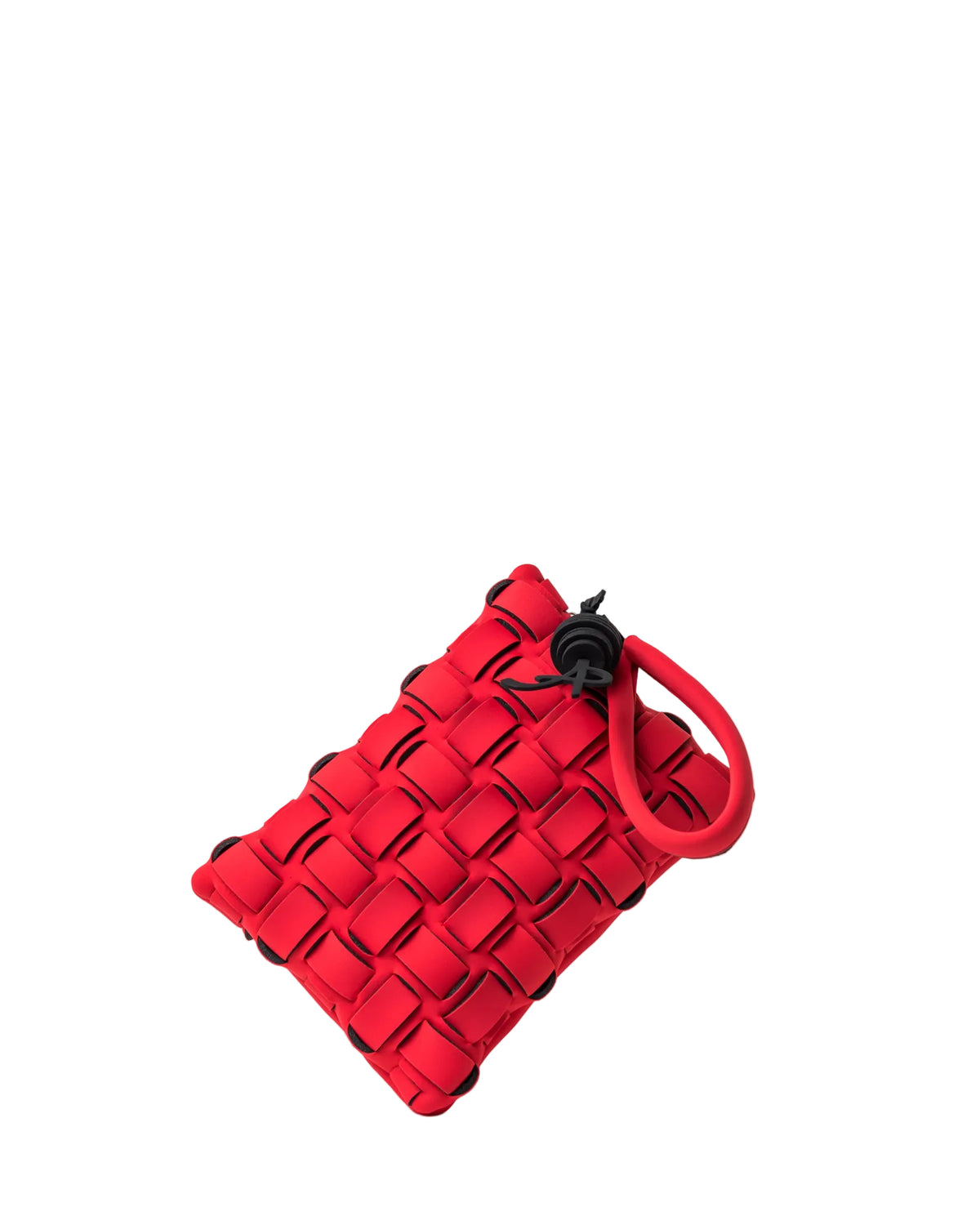 Pochette in neoprene rosso