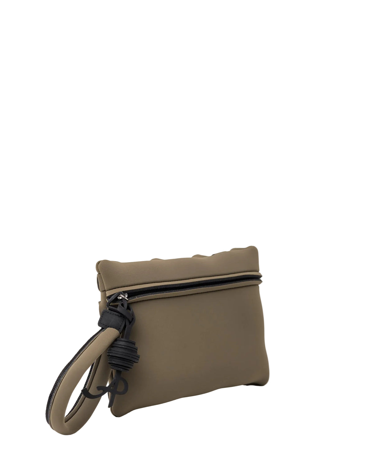Pochette in neoprene verdone