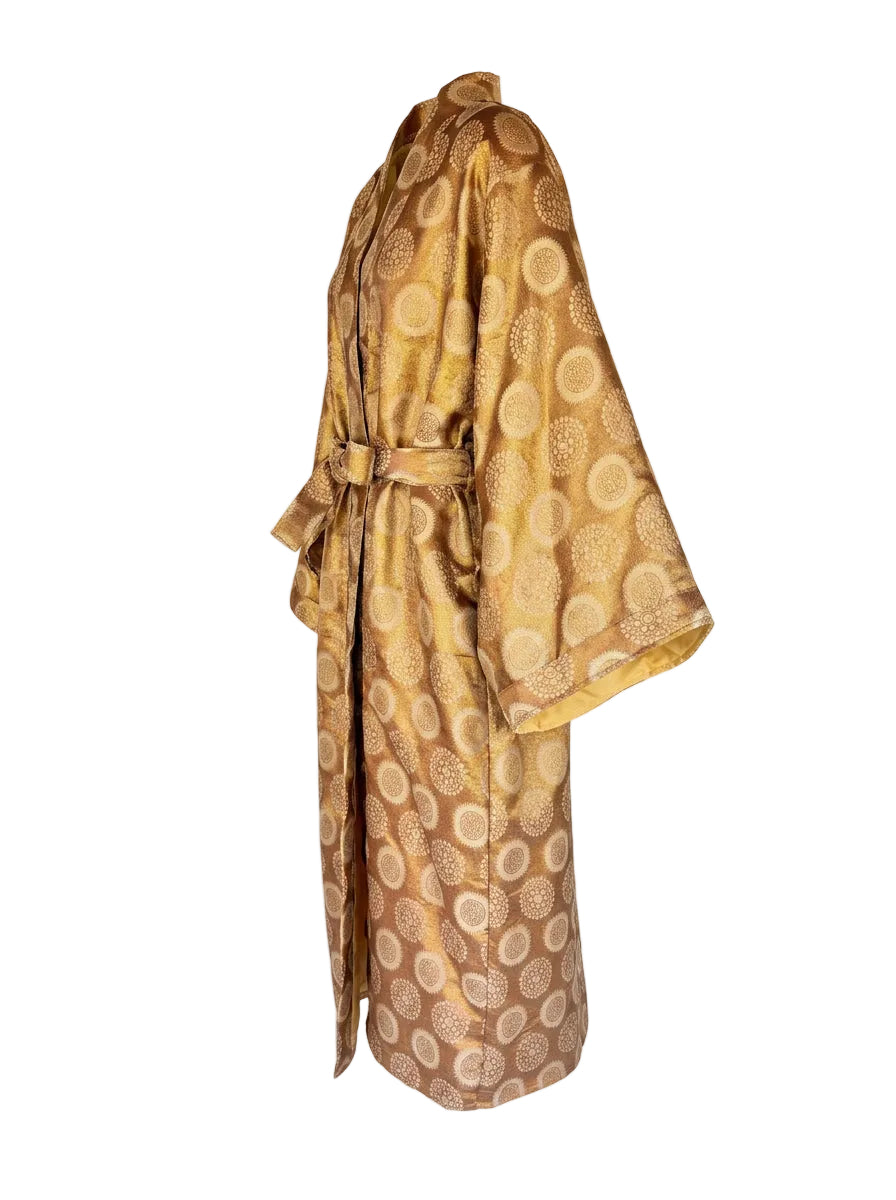 Kimono Brocade Gold Oro