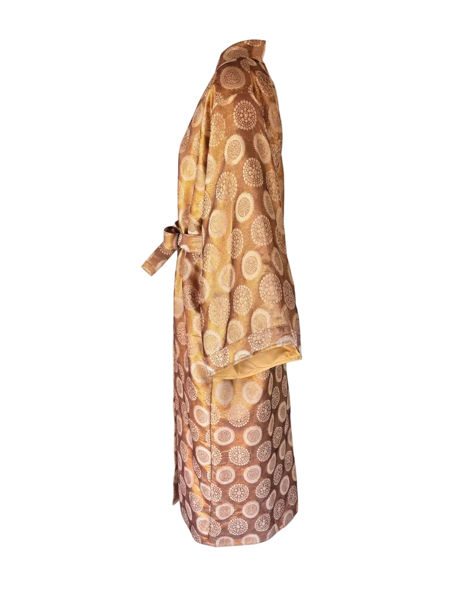 Kimono Brocade Gold Oro