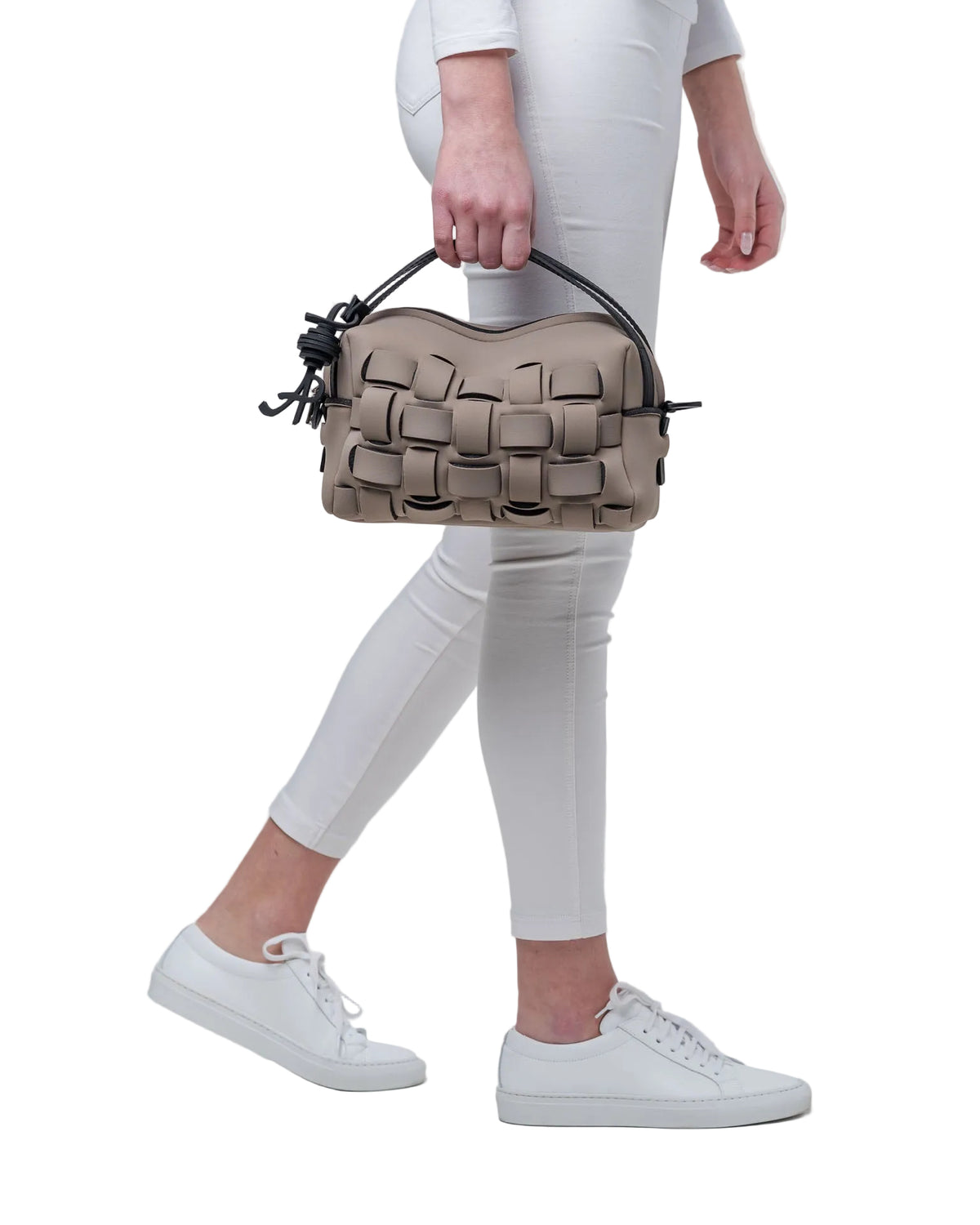 Bauletto in neoprene taupe