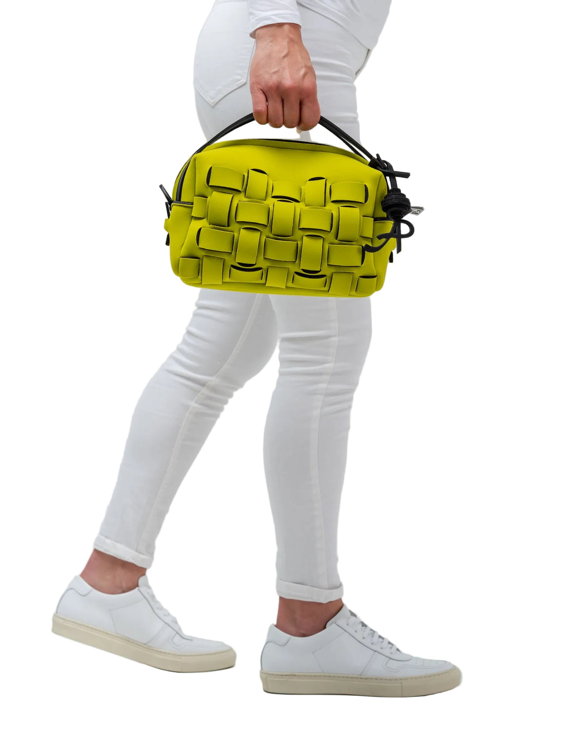 Bauletto in neoprene pistacchio