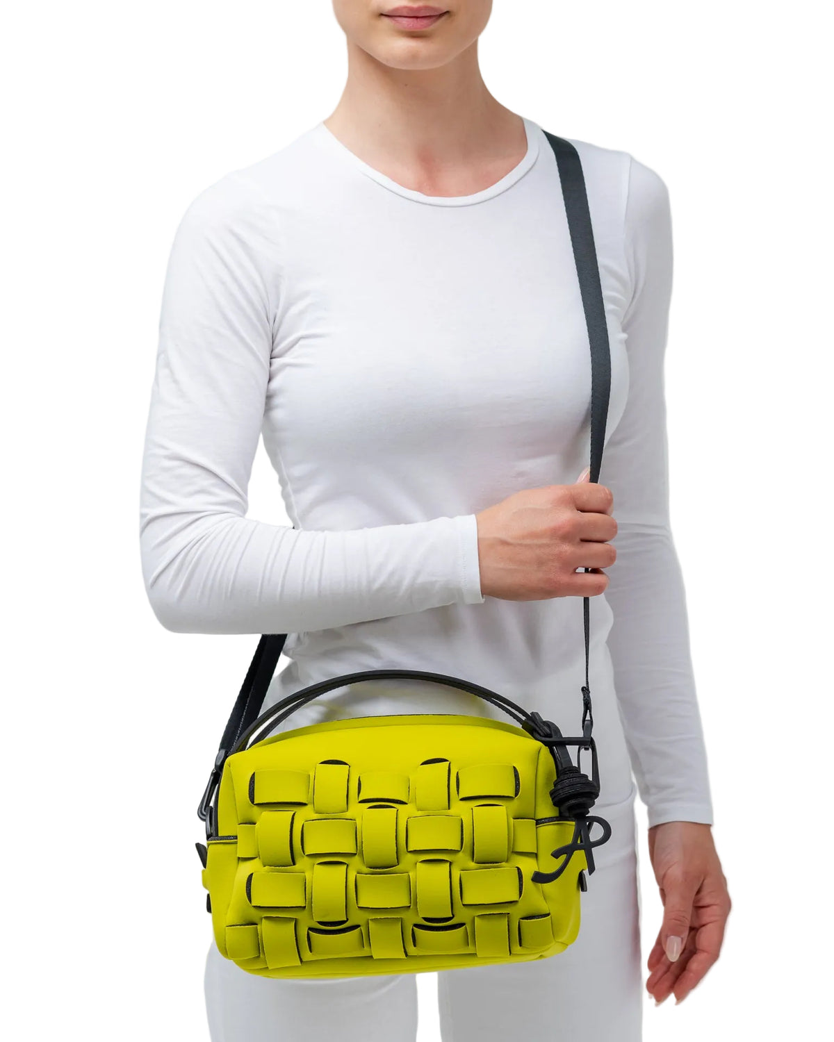Bauletto in neoprene pistacchio