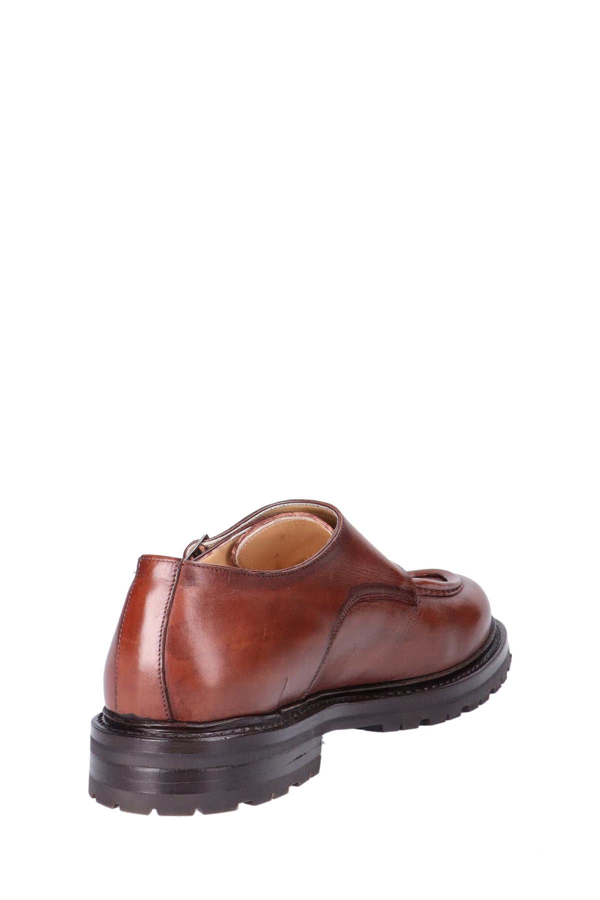 Brown Double Buckle Loafer