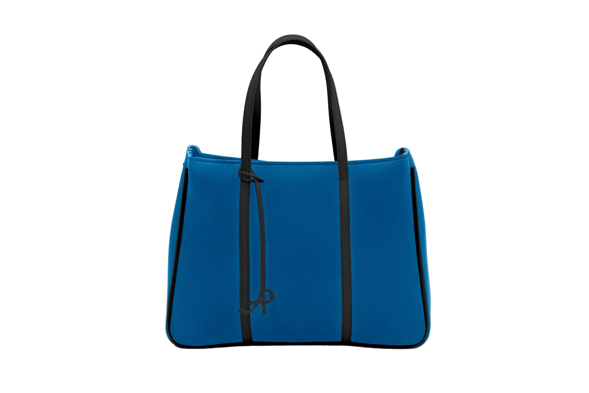 Borsa in neoprene cobalto