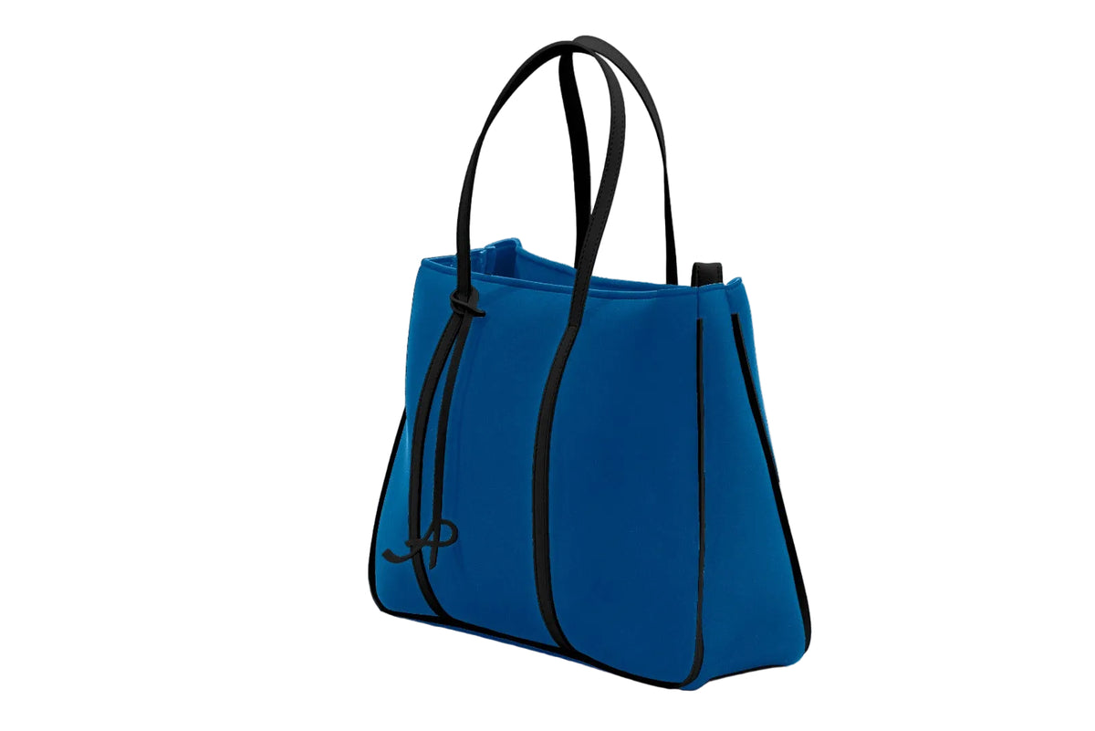 Borsa in neoprene cobalto