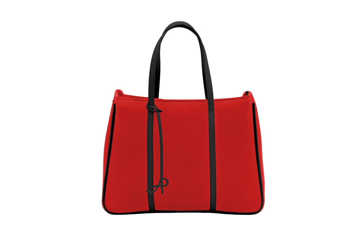 Borsa in neoprene rosso