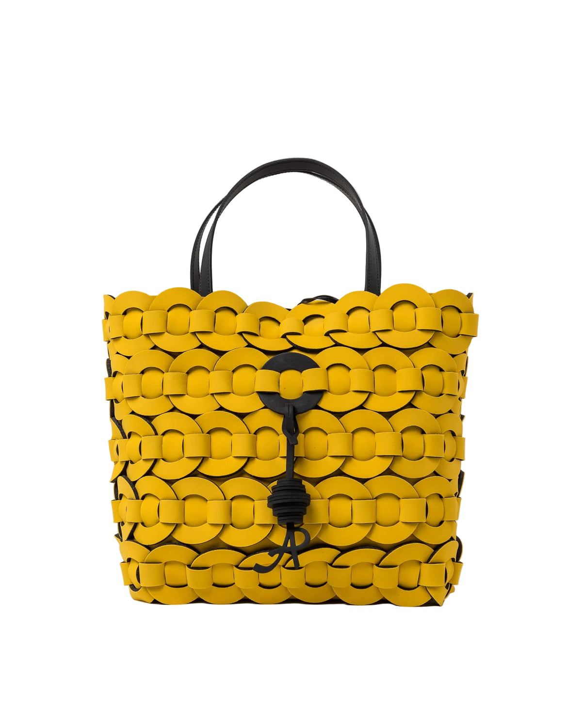 Borsa in neoprene giallo