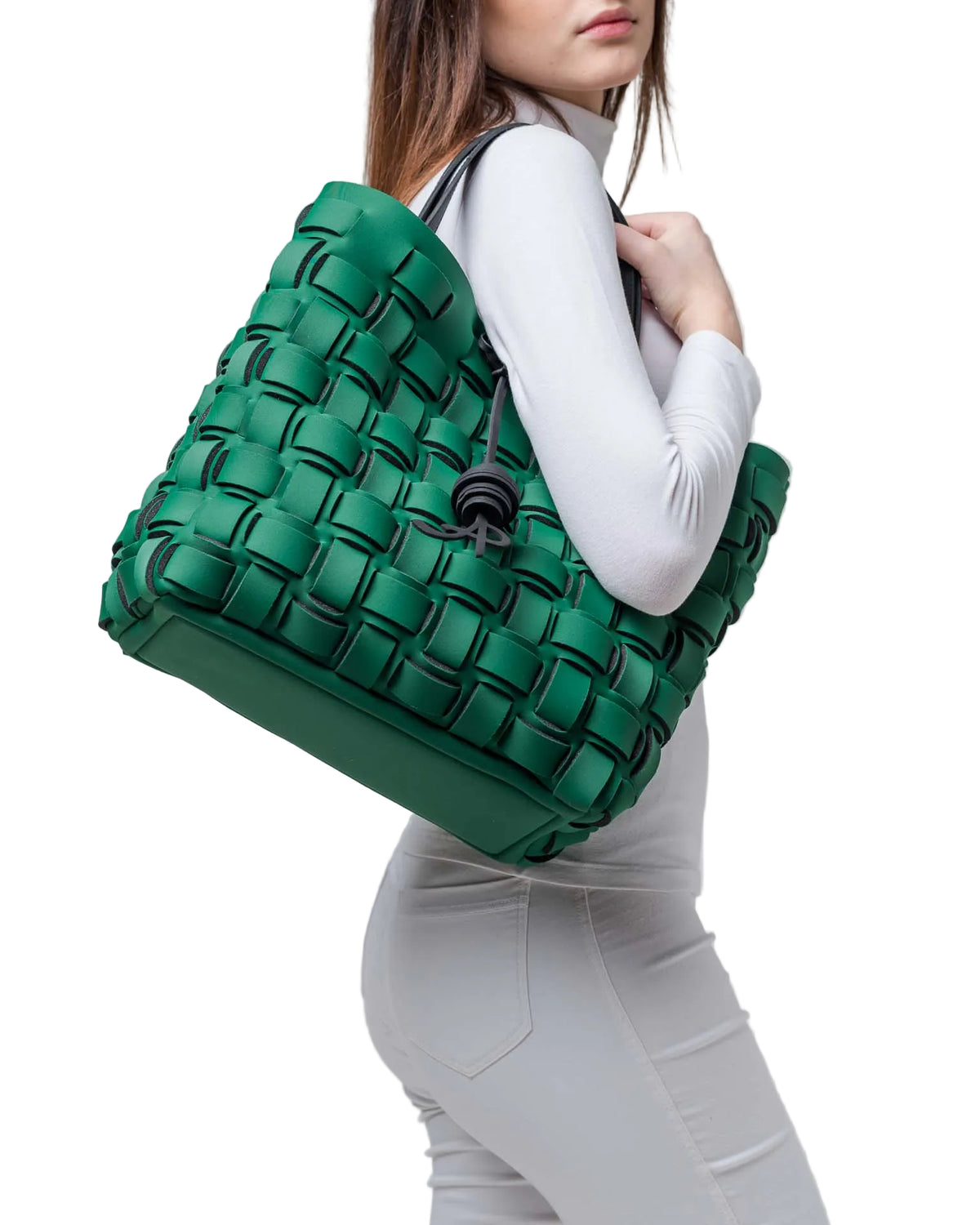 Borsa in neoprene verdone
