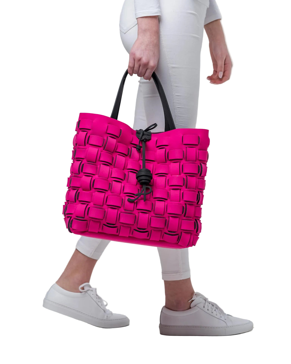 Fuchsia neoprene bag
