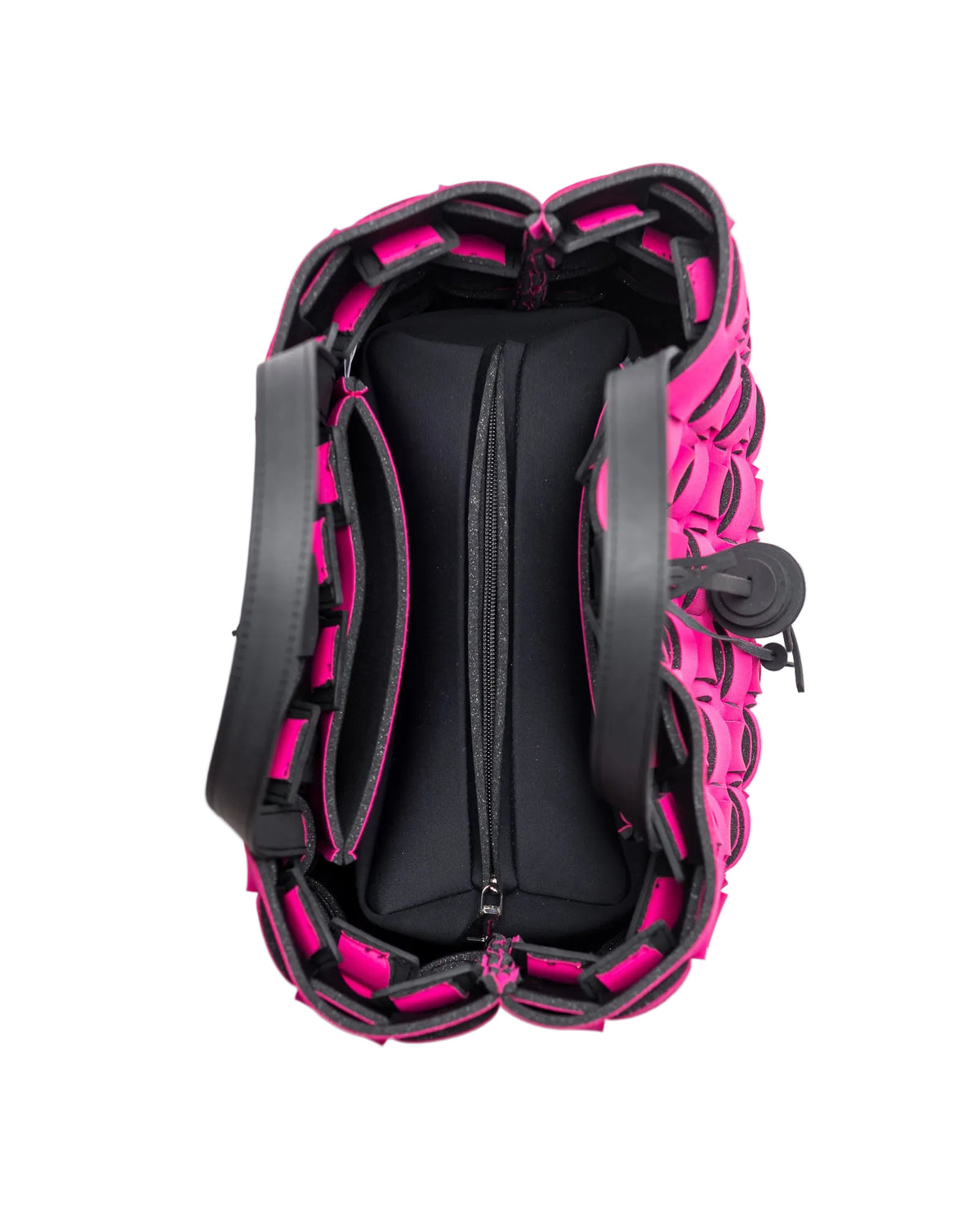 Fuchsia neoprene bag