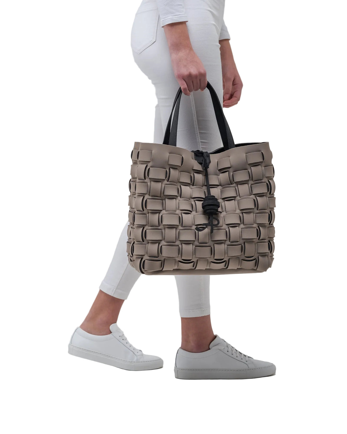 Borsa in neoprene taupe