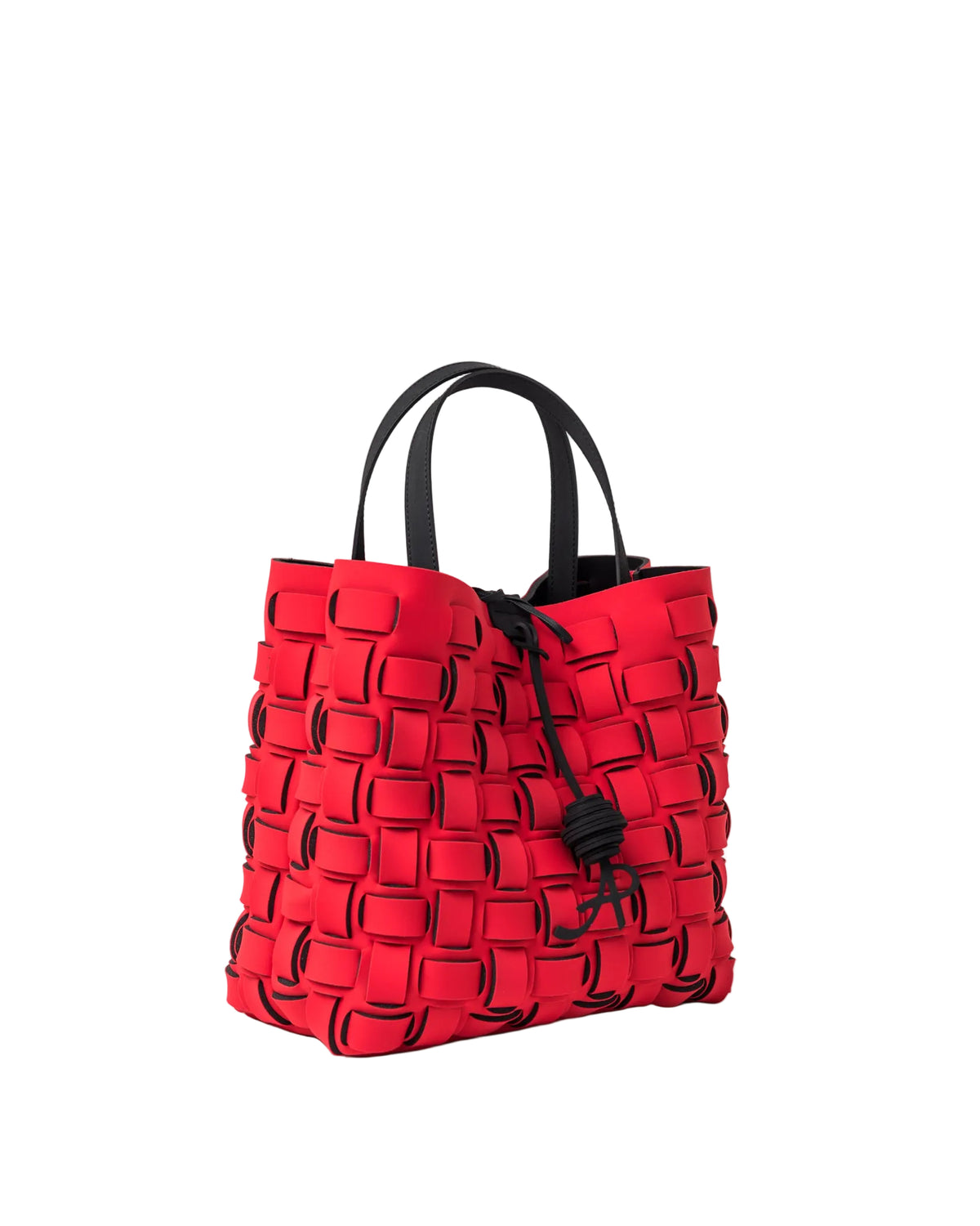 Red neoprene bag