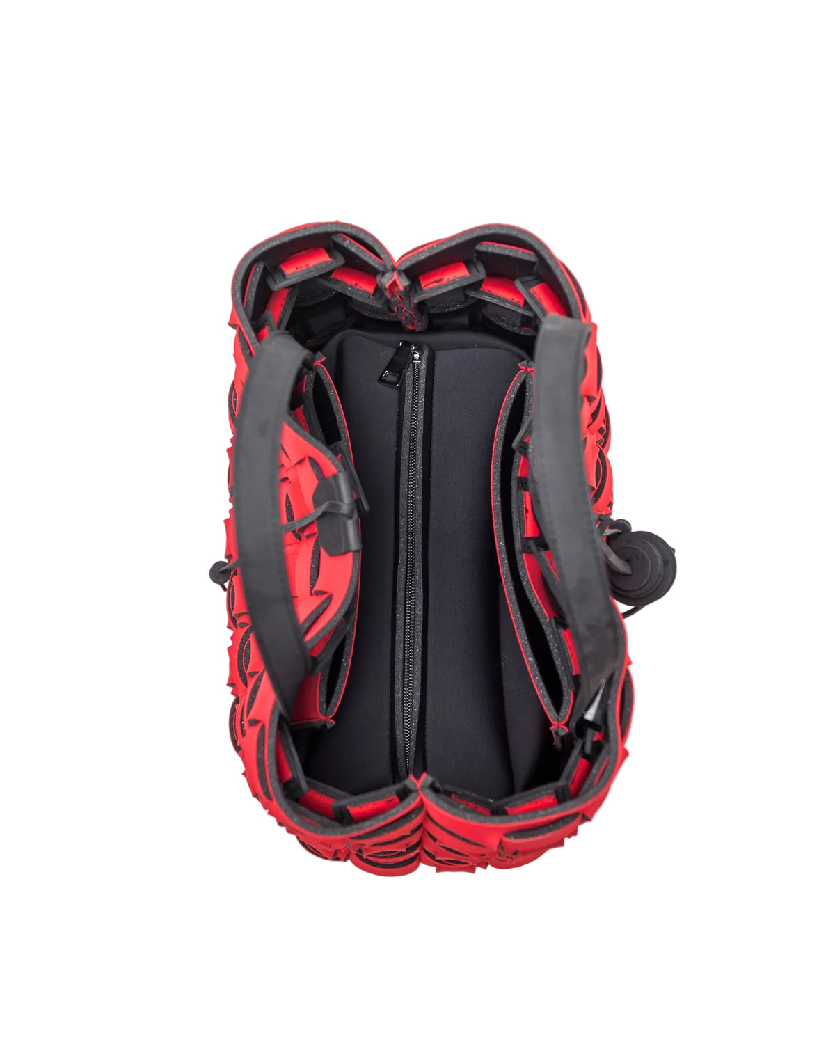 Red neoprene bag