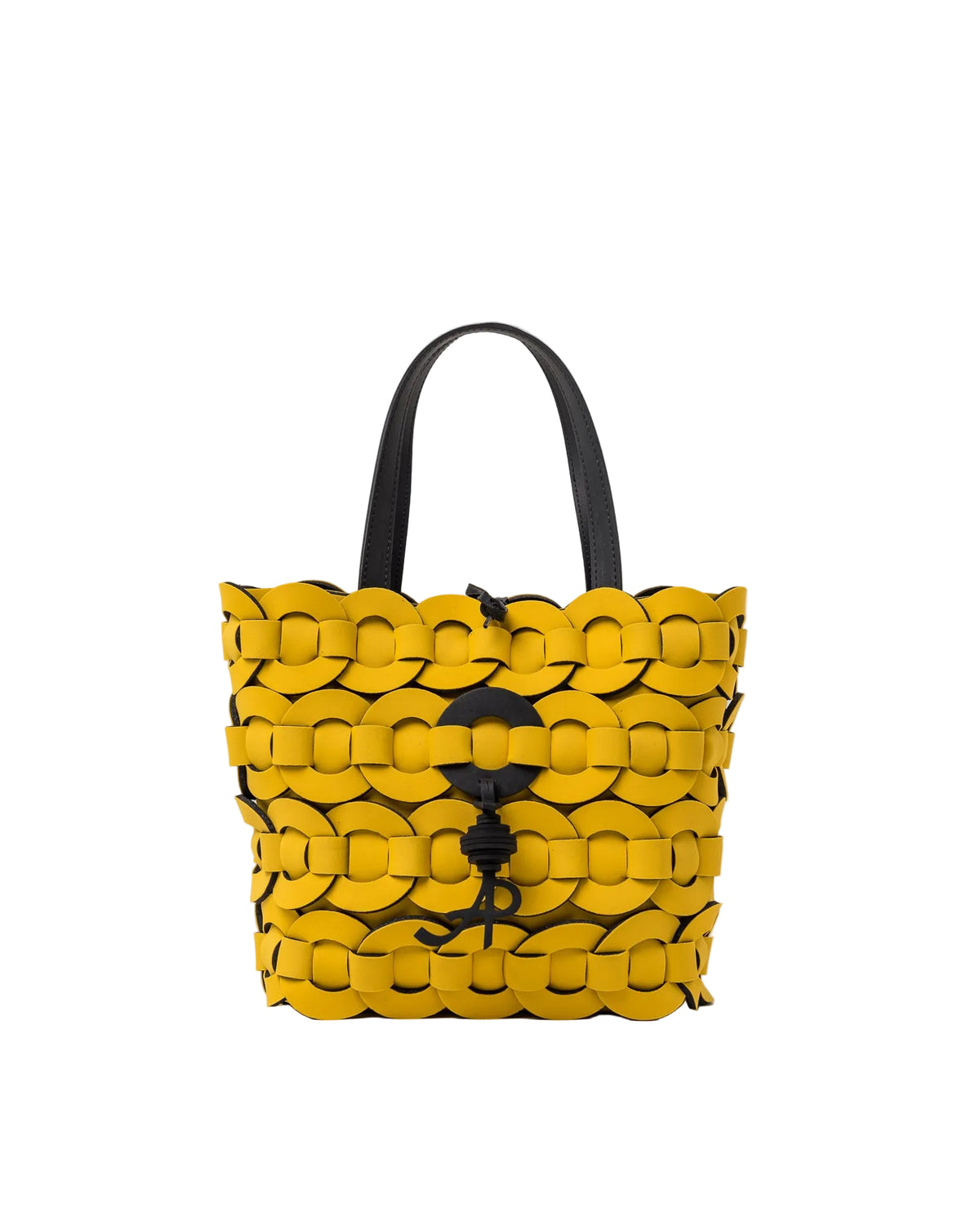 Borsa in neoprene giallo