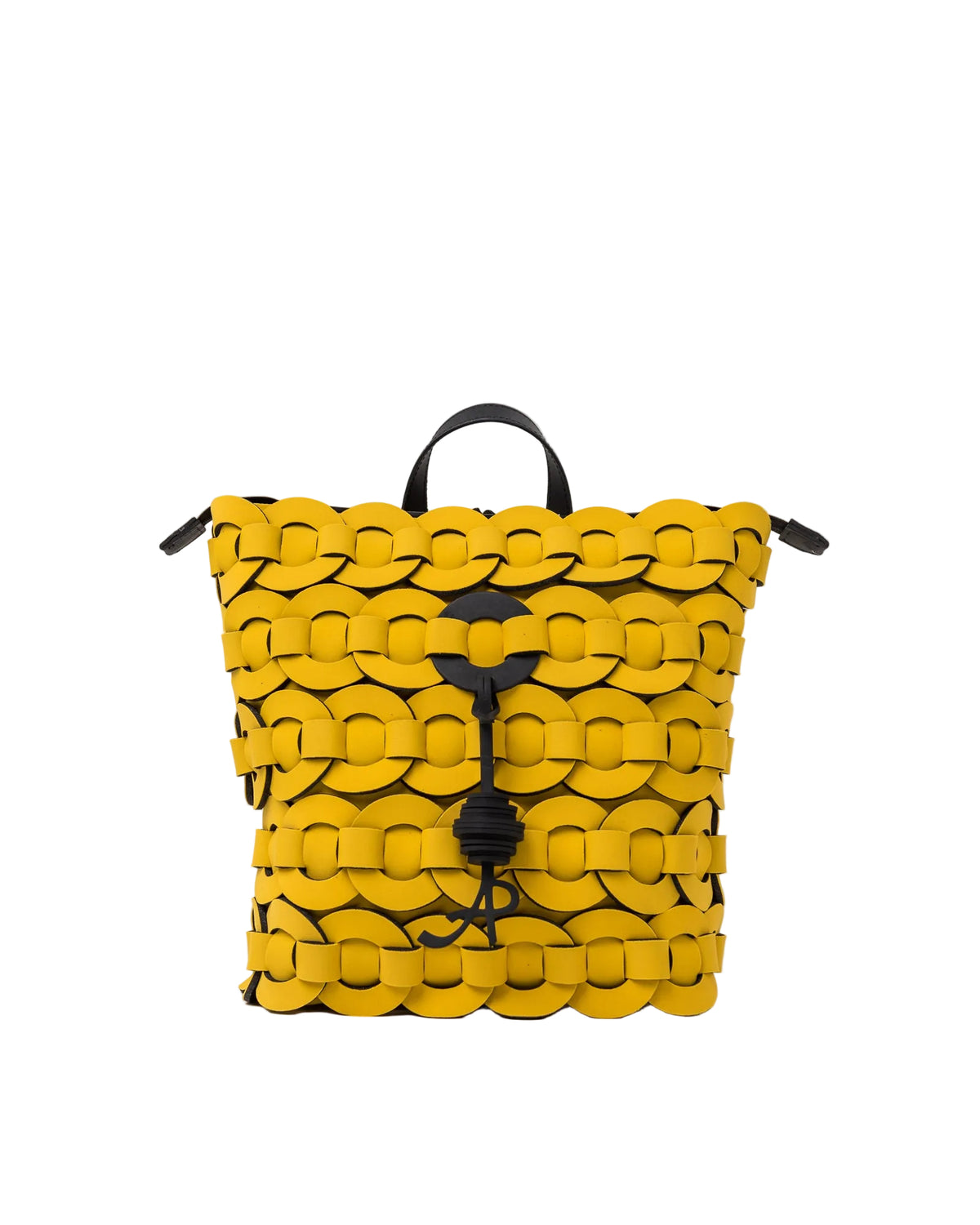 Zaino in neoprene giallo