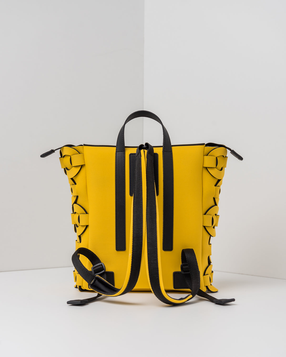 Zaino in neoprene giallo