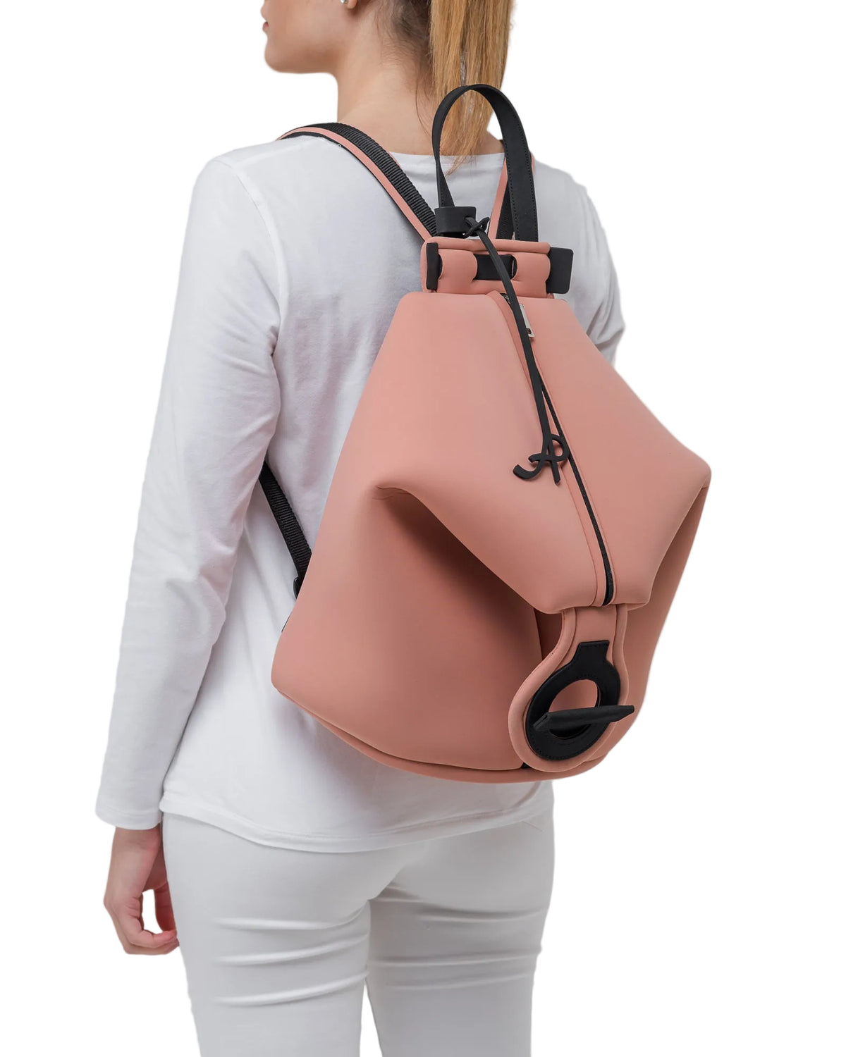 Zaino in neoprene rosa