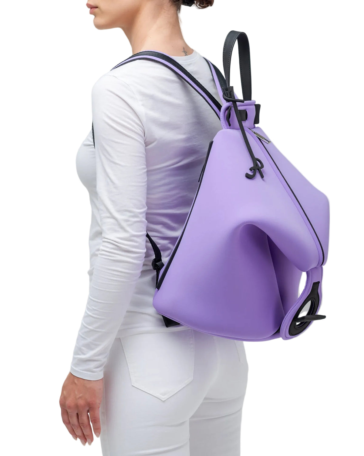 Zaino in neoprene lilla
