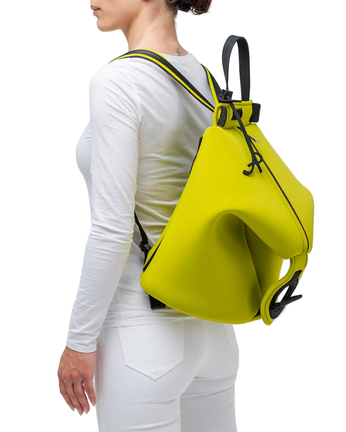 Zaino in neoprene pistacchio