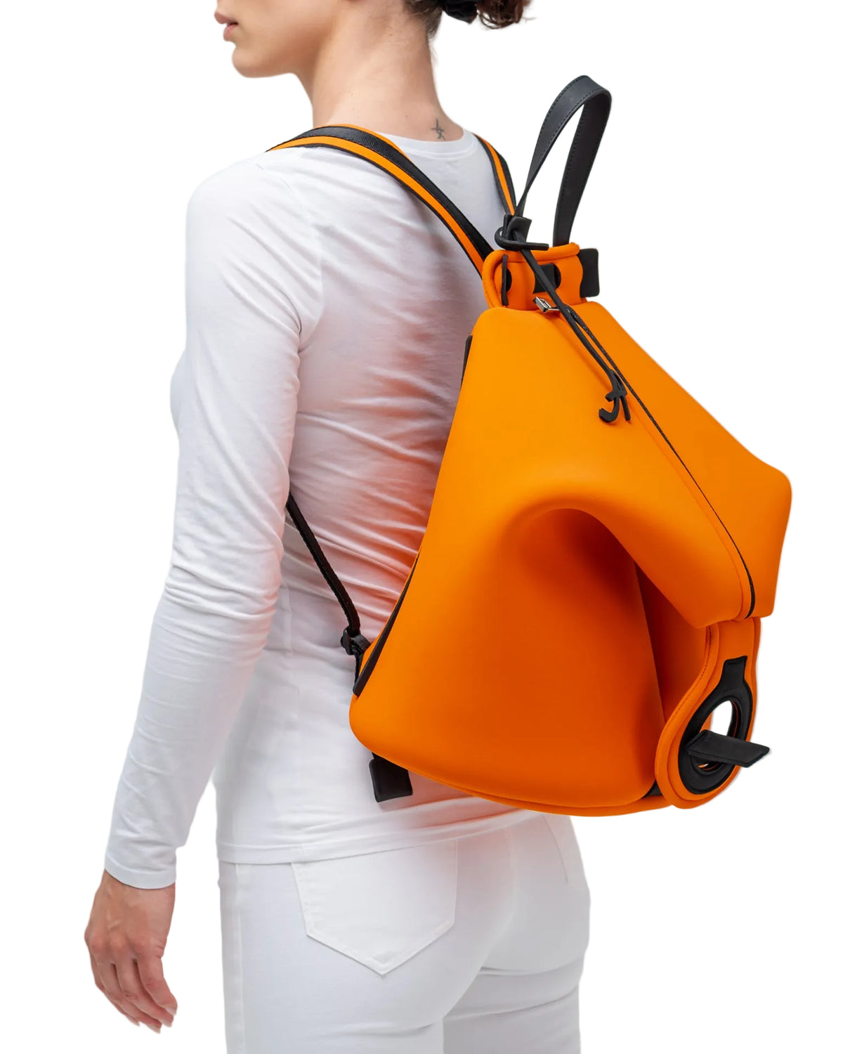 Zaino in neoprene arancio