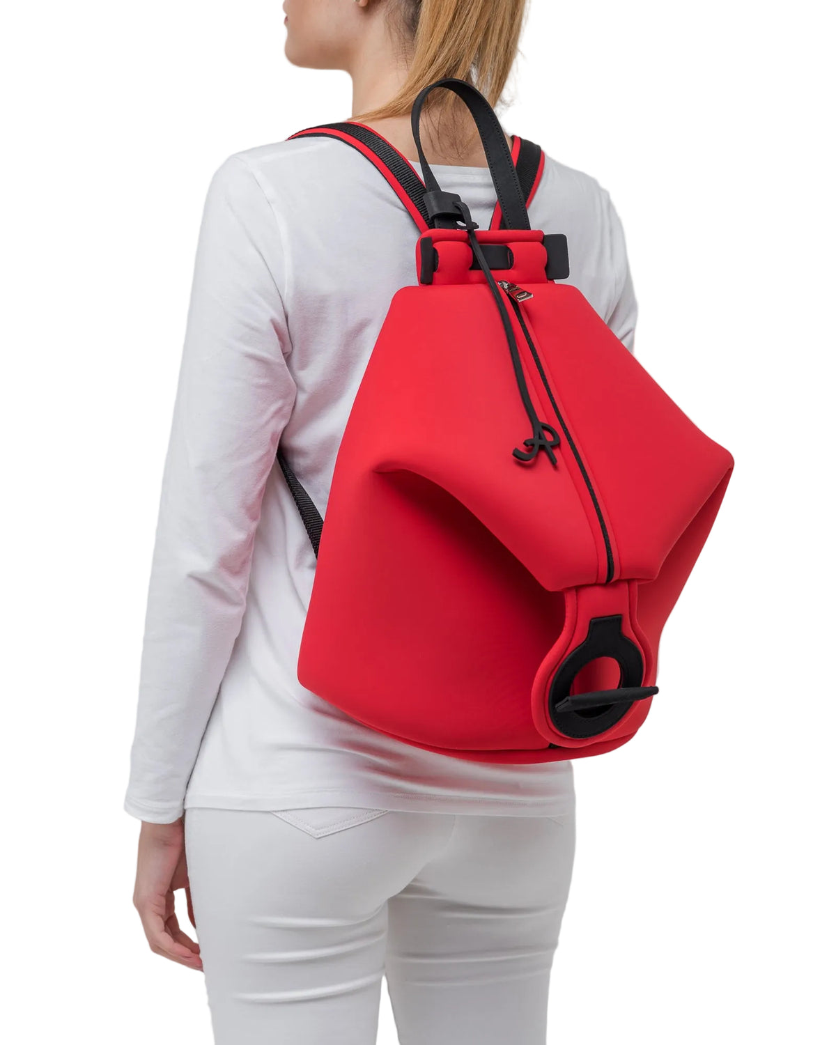 Zaino in neoprene rosso