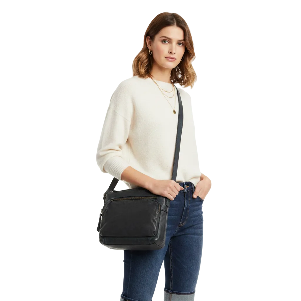 Borsa a tracolla Sally Verde