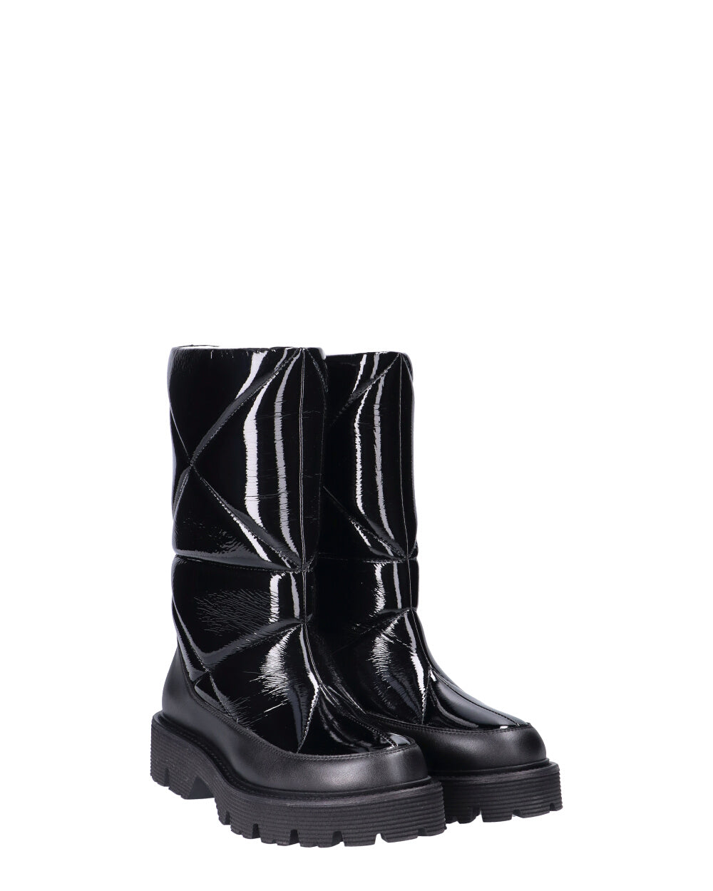 Saso black puffy lack