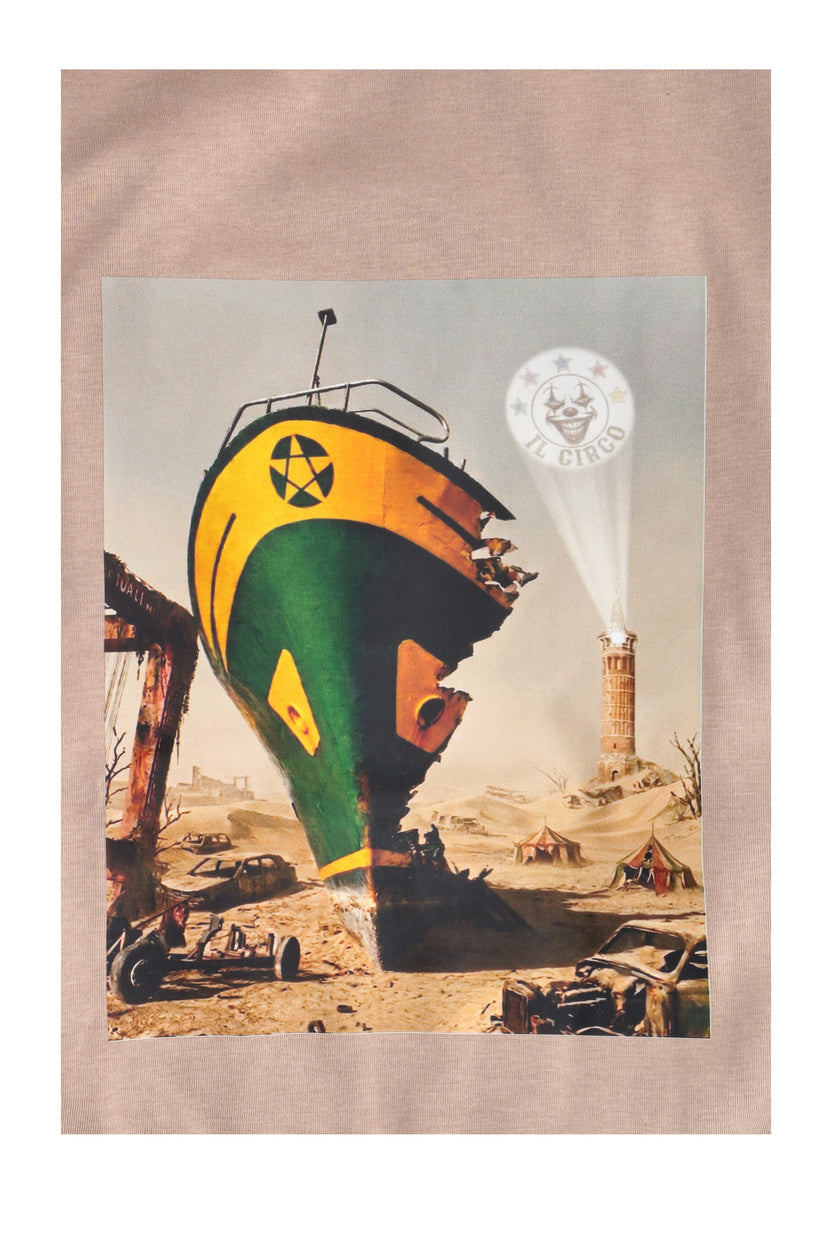 T-Shirt Nave Beige - IL CIRCO